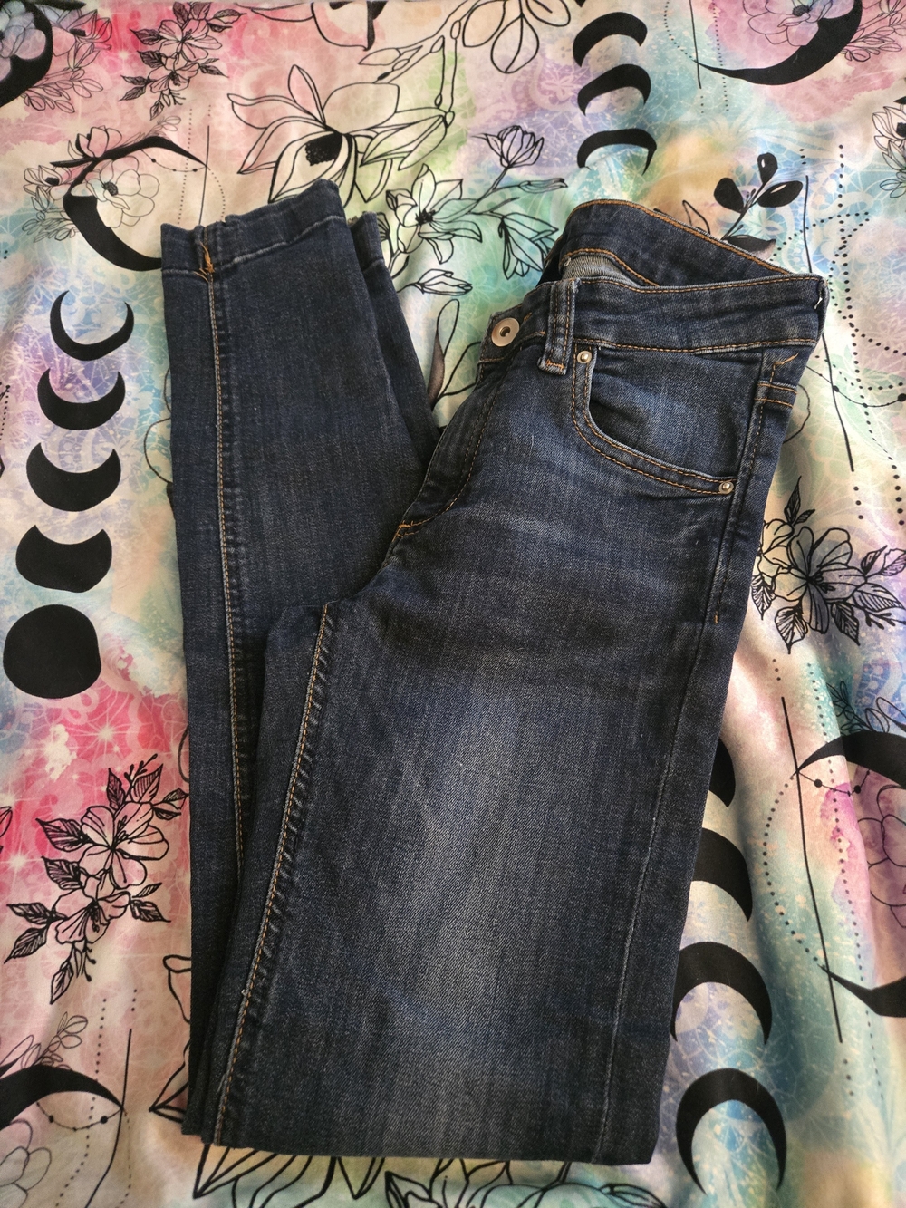 Dark Blue Women's Skinny Jeans
